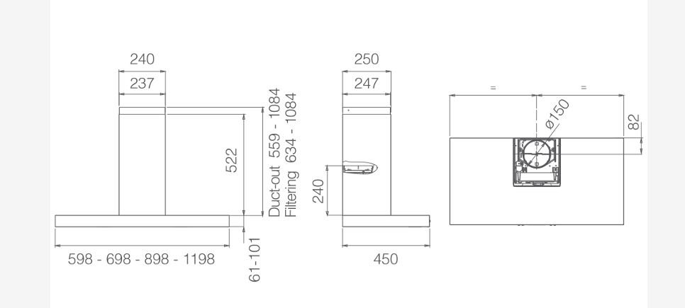 ELICA SPOT PLUS IX/A/60 (1 db kiállított darab személyes átvétellel, doboz nélkül!) - Image 2